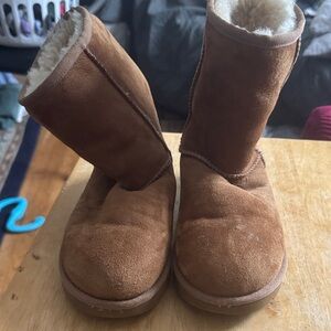 UGG Tan Ankle Booties